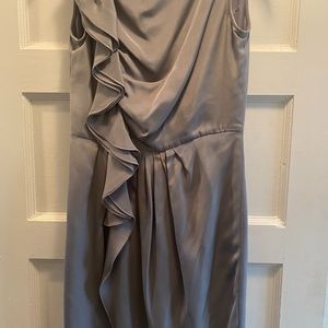 Custom silk designer dress